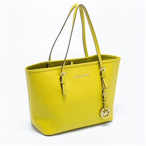 michael kors purse neon